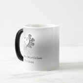 葬儀モルティシアのサービス、ハートとバラ モーフィングマグカップ (正面左)