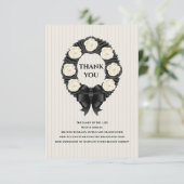 葬儀リースサンキューカード サンキューカード (スタンド正面)