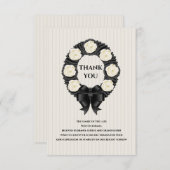 葬儀リースサンキューカード サンキューカード (正面/裏面)