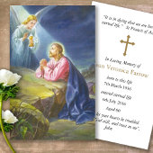 葬儀ロスのエンジェル祈の祈りの言葉の同情カード