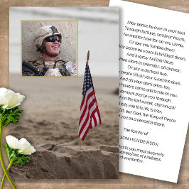 葬儀ロス国旗と写真祈りの言葉の共感表