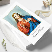 葬儀ロス神聖なハート祈りの言葉同情カード