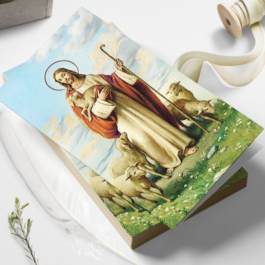 葬儀ロス良い羊飼い祈りの言葉同情カード