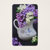 葬儀ロス薄紫記念祈りの言葉慰霊カード (正面)