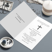 葬儀ロス記念イエス祈りの言葉同情カード