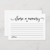 葬儀共有メモリカードメモリアルメモリカード サンキューカード (正面/裏面)