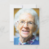 葬儀共有Aメモリ | フォトメモリアル 招待状 (裏面)