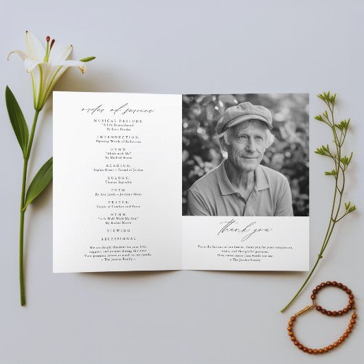 葬儀写真死亡順 プログラム