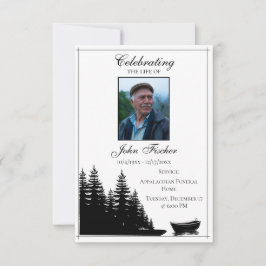 葬儀写真祈りの言葉カード白黒聖句