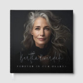 葬儀写真追悼メモリアル記念 ゲストブック (正面)