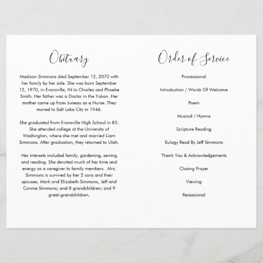 葬儀写真追悼会 (裏面)