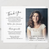 葬儀写真追悼会 (正面/裏面)