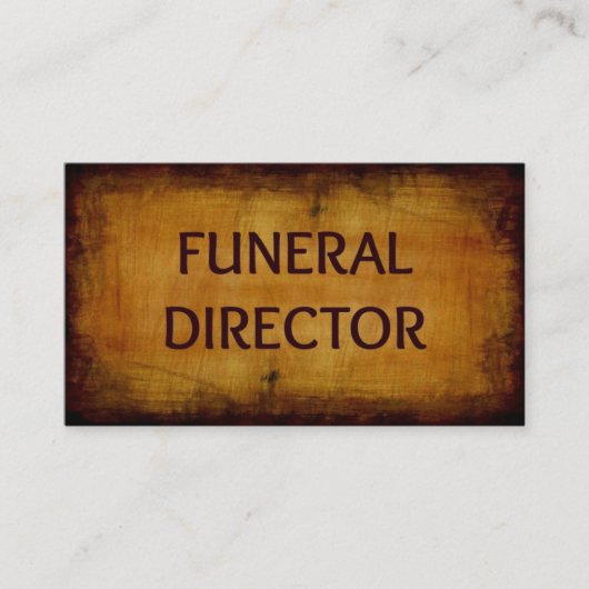 葬儀取締役名刺 名刺 (正面)