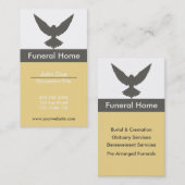 葬儀場の名刺 名刺 (正面/裏面)