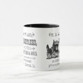 葬儀屋ヴィンテージとマカブレコーヒーマグ マグカップ (中央)