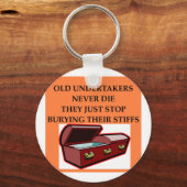 葬儀屋 キーホルダー (正面)