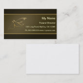 葬儀屋 名刺 (正面/裏面)