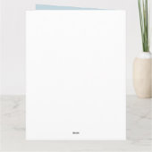 葬儀後の感謝カード - カーディナル葬儀 サンキューカード (裏面)