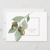 葬儀忌引き秋コーン サンキューカード (正面)