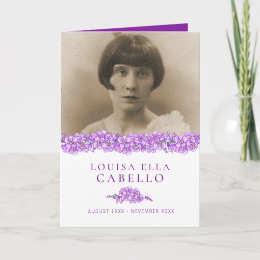 葬儀忘れ計画 プログラム (正面)