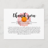 葬儀悔やみや弔慰サンキューカード ポストカード (正面)