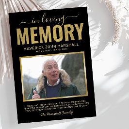 葬儀悔やみや弔慰写真 サンキューカード