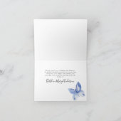 葬儀悔やみや弔慰大理石感謝状 サンキューカード (内部)