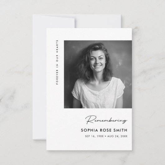 葬儀悔やみや弔慰記念祈りの言葉記念カード (正面)