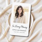 葬儀悔やみや弔慰記念祈りの言葉記念カード 名刺