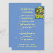 葬儀悔やみや弔慰記念詩子 (正面/裏面)