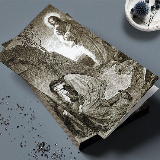 葬儀損失イエス&メアリー祈りの言葉同情カード