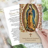 葬儀損失グアダルーペ祈りの言葉同情カード