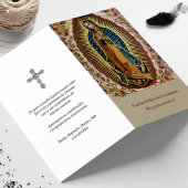 葬儀損失グアダルーペ祈りの言葉同情カード