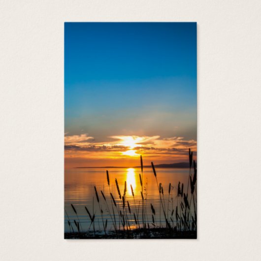 葬儀損失サンセットリーズ祈りの言葉同情カード (正面)