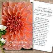 葬儀損失ダリアメモリアル祈りの言葉同情カード