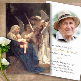 葬儀損失メアリー&エンジェルス祈りの言葉同情カード