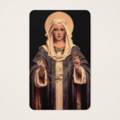 葬儀損失メリーロザリオ祈りの言葉同情カード (正面)