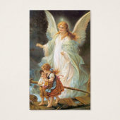 葬儀損失天使メモリアル祈りの言葉同情カード (正面)