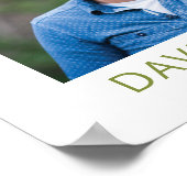 葬儀歓迎看板 | 生前の祝祭 ポスター (角)