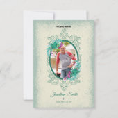 葬儀用のカード 招待状 (正面)