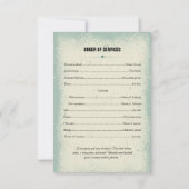 葬儀用のカード 招待状 (裏面)