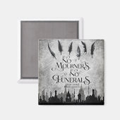 葬儀用磁石なし喪なし マグネット (正面/裏面)