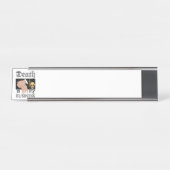 葬儀社長 デスクネームプレート (正面)