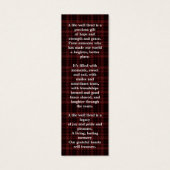 葬儀祈りの言葉しおりメモリアル3写真プレイド (裏面)