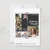 葬儀祈りの言葉カードテンプレート (正面)