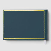 葬儀祝海軍金ゴールド ゲストブック (裏面)