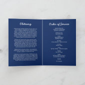 葬儀計画|青色の金ゴールド注文 プログラム (内部)