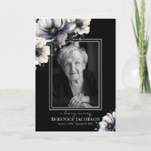 葬儀記念お祝い生活計画 サンキューカード (正面)