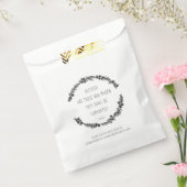 葬儀記念ギフトリース散布シードバッグ フェイバーバッグ (封をした状態)