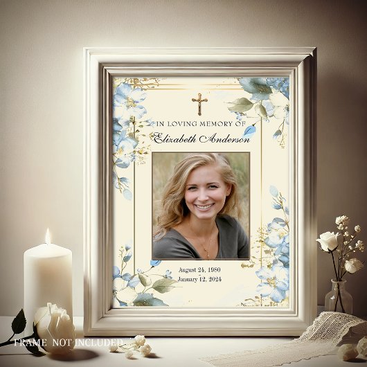 葬儀記念写真カトリック祈りの言葉ありがとう ノートカード